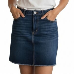 Universal Thread Blue Denim Mini Skirt Size 14